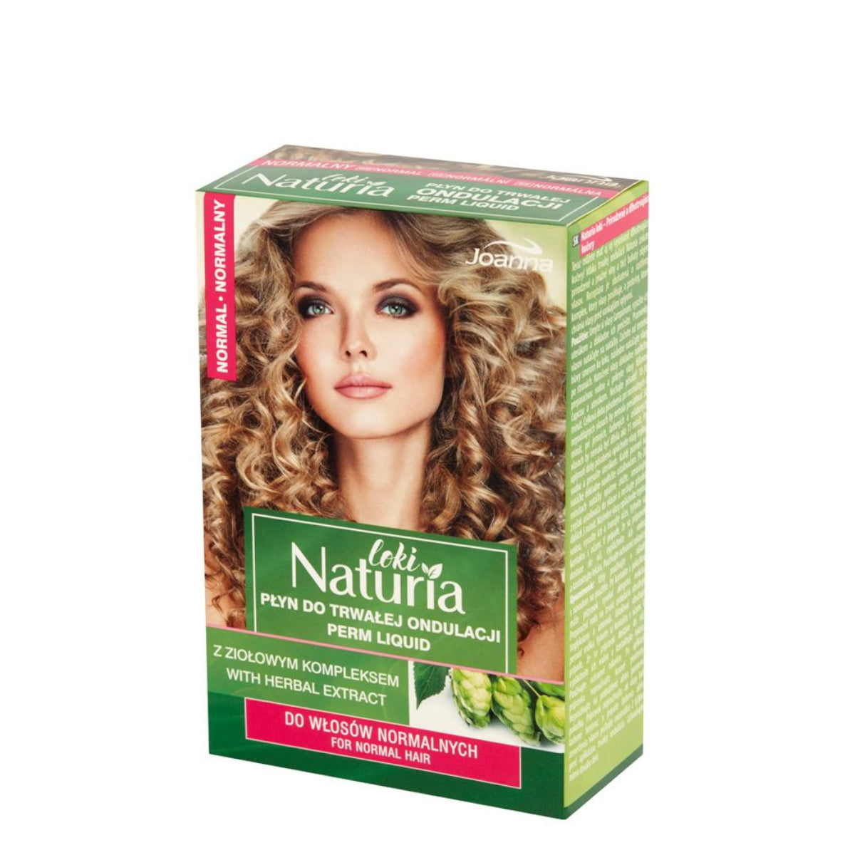 Joanna Naturia Perm Liquid Normal Hair with Herbal Extracts - isolated on a white background