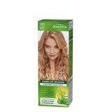 Joanna Naturia Permanent Color Cream Hair Dye - 209 Beige Blond - retail hair-care container isolated on a white background