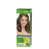 Joanna Naturia Permanent Color Cream Hair Dye - 215 Cold Blond - retail hair-care container isolated on a white background