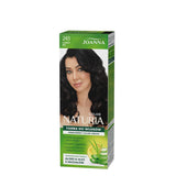 Joanna Naturia Permanent Color Cream Hair Dye - 243 Black Lilac - retail hair-care container isolated on a white background