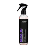 Joanna Professional Keratin Rebuilding Spray Conditioner - retail hair-care container isolated on a white background