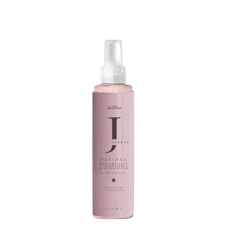 Joanna Silk Smoothing & Easy Combing Hair Spray Conditioner - retail hair-care container isolated on a white background