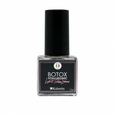 Kalentin Botox Hyaluronic Lash & Brow Serum 10ml bottle with black cap