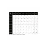 Kalentin C curl eyelash extension length and thickness guide