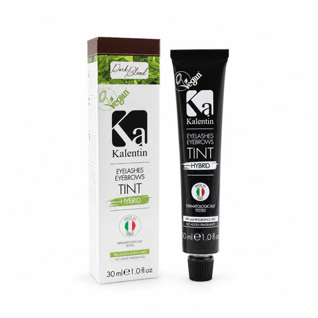 Kalentin Vegan Hybrid Eyebrow & Eyelash Tint Dark Blond 30ml with carton