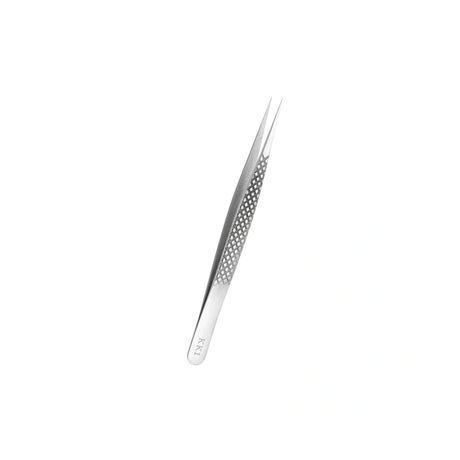 Kalentin KK1 straight precision isolation tweezer front view