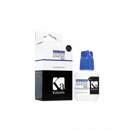 Kalentin Maxi Speed black eyelash extension adhesive 10ml with carton
