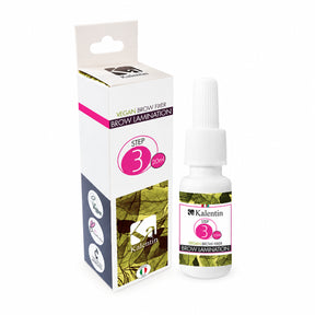 Kalentin Vegan Brow Fixer Step 3 20 ml with carton and bottle