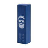 Kessner 2-In-1 Ceramic Beard & Hair Straightening Brush - isolated on a white background