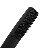 Kessner 2-In-1 Ceramic Beard & Hair Straightening Brush - isolated on a white background