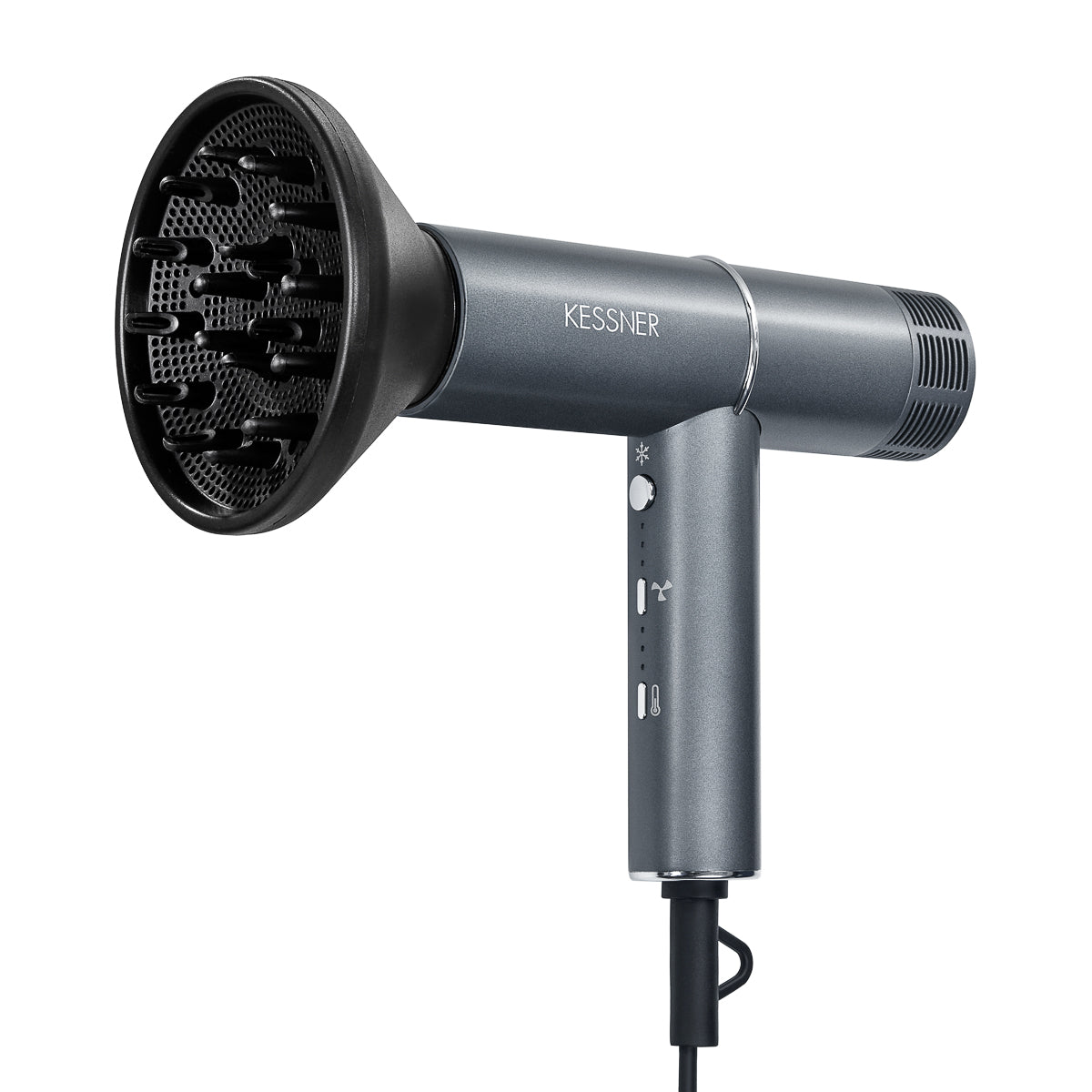 Kessner Professional Brushless Hair Dryer Jet 1600 Ionic - styling tool shown on a white background