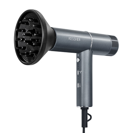 Kessner Professional Brushless Hair Dryer Jet 1600 Ionic - styling tool shown on a white background