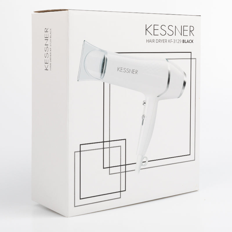 Kessner Professional Dryer 2100W Black - styling tool shown on a white background