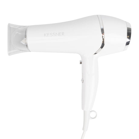 Kessner Professional Dryer 2100W White - styling tool shown on a white background