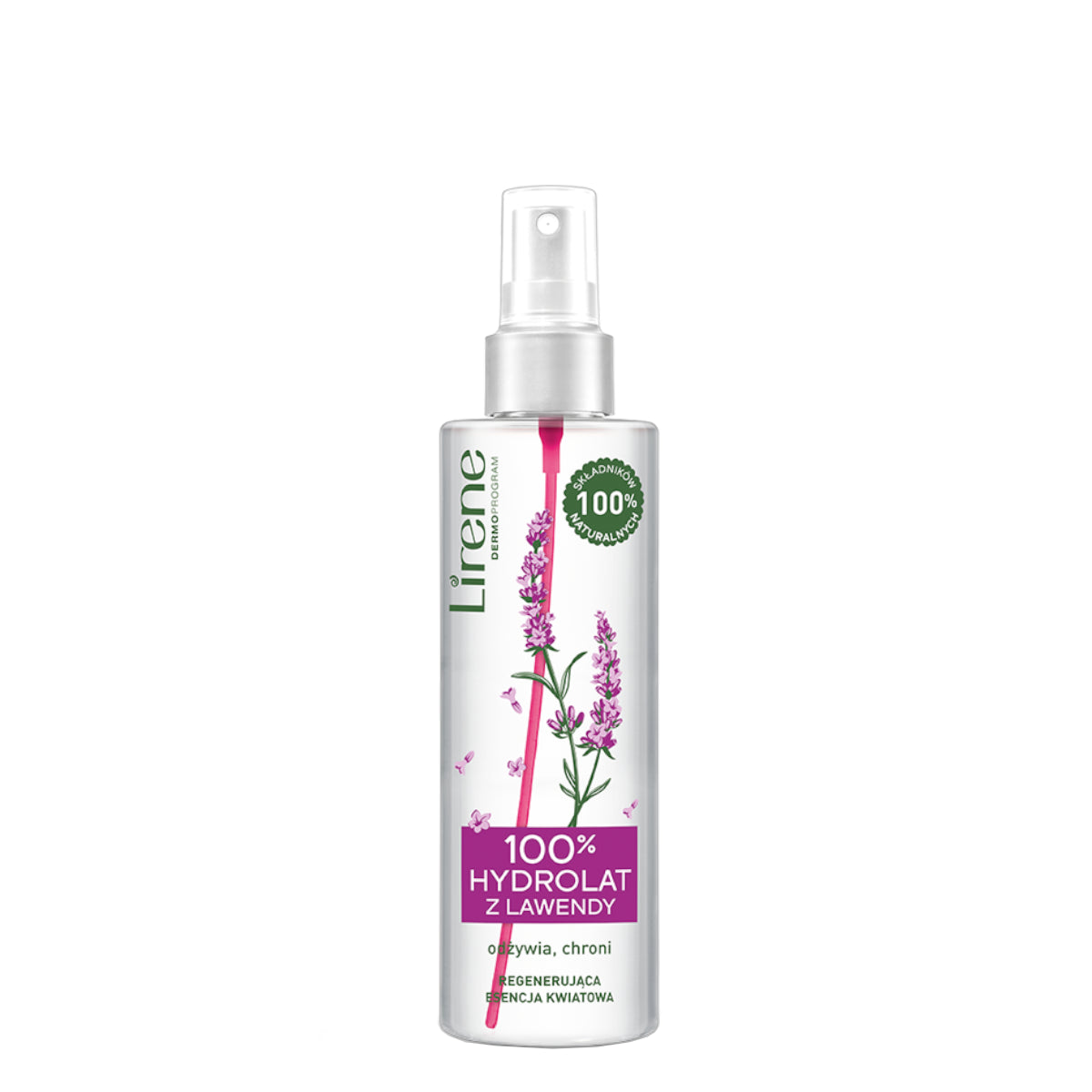 Lirene 100% Lavender Hydrolate - isolated on a white background