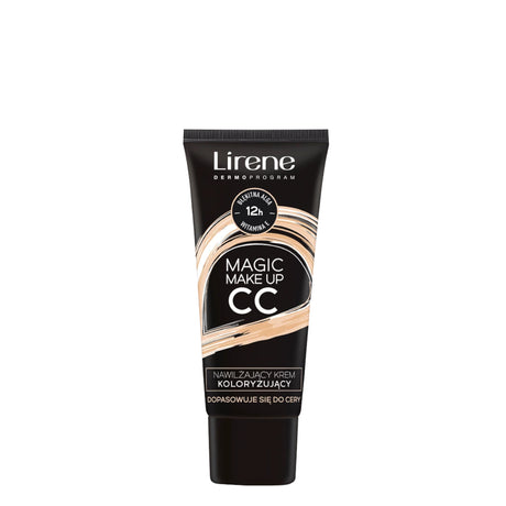 Lirene Magic Makeup CC Moisturising Colouring Cream - retail packaging on a white background