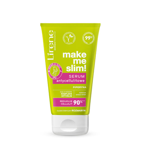 Lirene Make Me Slim Anti-Cellulite Body Serum - isolated on a white background