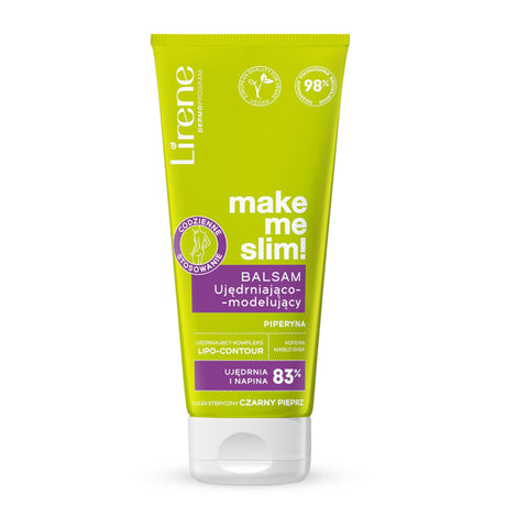 Lirene Make Me Slim Firming & Modelling Body Lotion - isolated on a white background