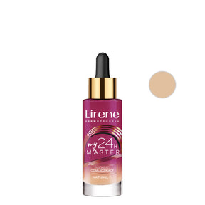 Lirene My Master Covering Foundation - 01 Natural - foundation container isolated on a white background