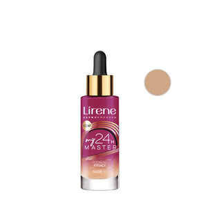 Lirene My Master Covering Foundation - 03 Nude - foundation container isolated on a white background