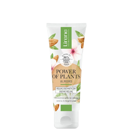 Lirene Power of Plants Enzymatic Face Peeling Almond - isolated on a white background