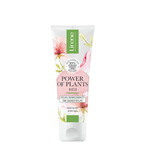 Lirene Power of Plants Fine-Grained Face Peeling Rose - isolated on a white background