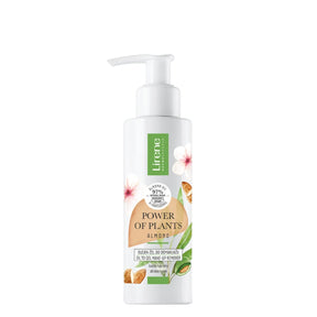 Lirene Power of Plants Makeup Remover Oil-Gel Almond - isolated on a white background