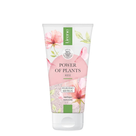 Lirene Power Of Plants Moisturising Body Scrub Rose - isolated on a white background