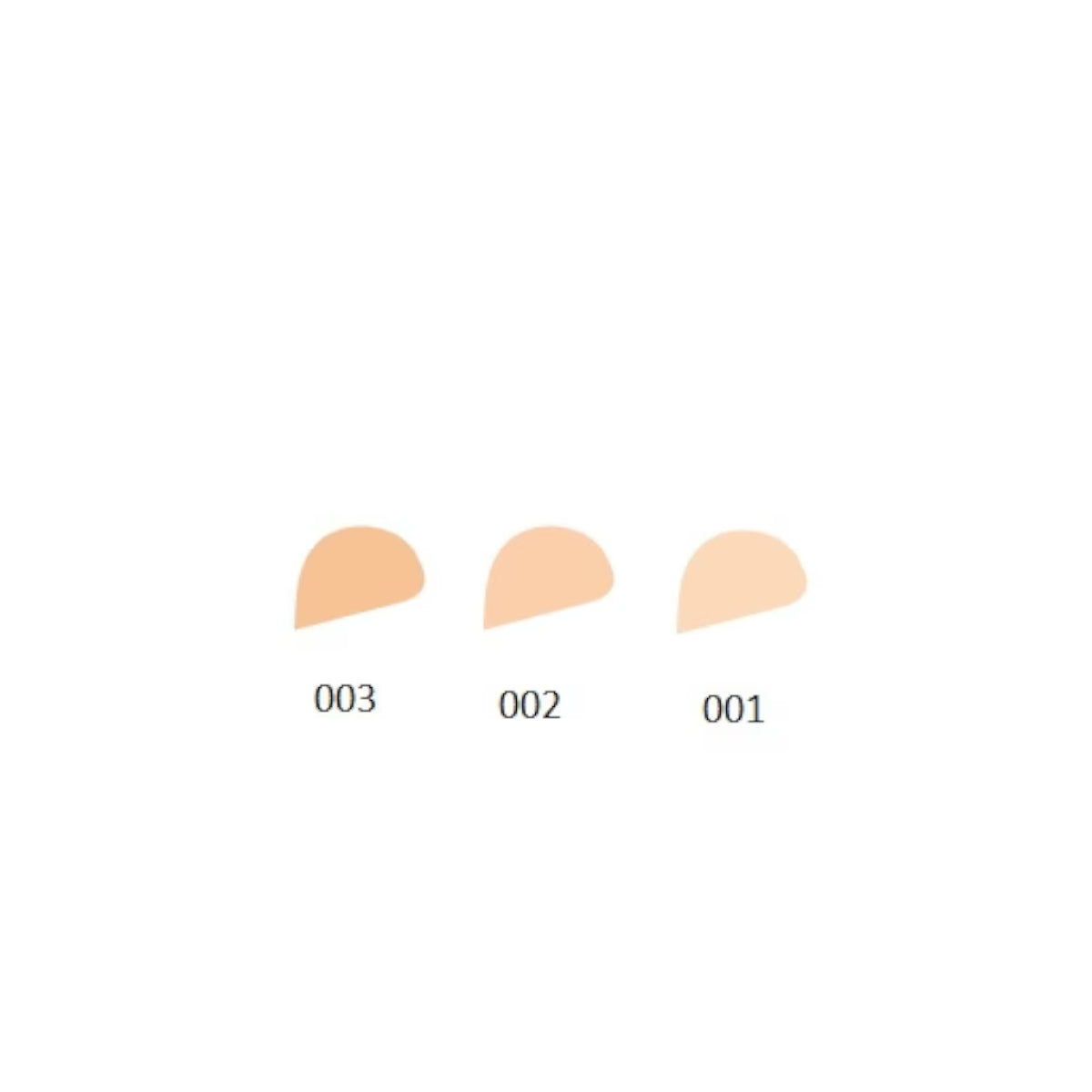 Lirene Vitamin Glow Illuminating Foundation - foundation tube displayed over matching shade swatches