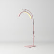 Manufakturo Beauty Lash LED Moonlight - Adjustable Colour Temp & Intensity Pink - LED treatment lamp with adjustable light arms on a white background