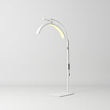 Manufakturo Beauty Lash LED Moonlight - Adjustable Colour Temp & Intensity White - LED treatment lamp with adjustable light arms on a white background