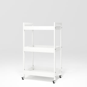 Manufakturo Beauty Trolley Assistant on Wheels White - displayed in a professional treatment-room setting
