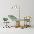 Manufakturo Chérie Premium Electric 4-piece Salon Set Olive - close-up of a construction detail