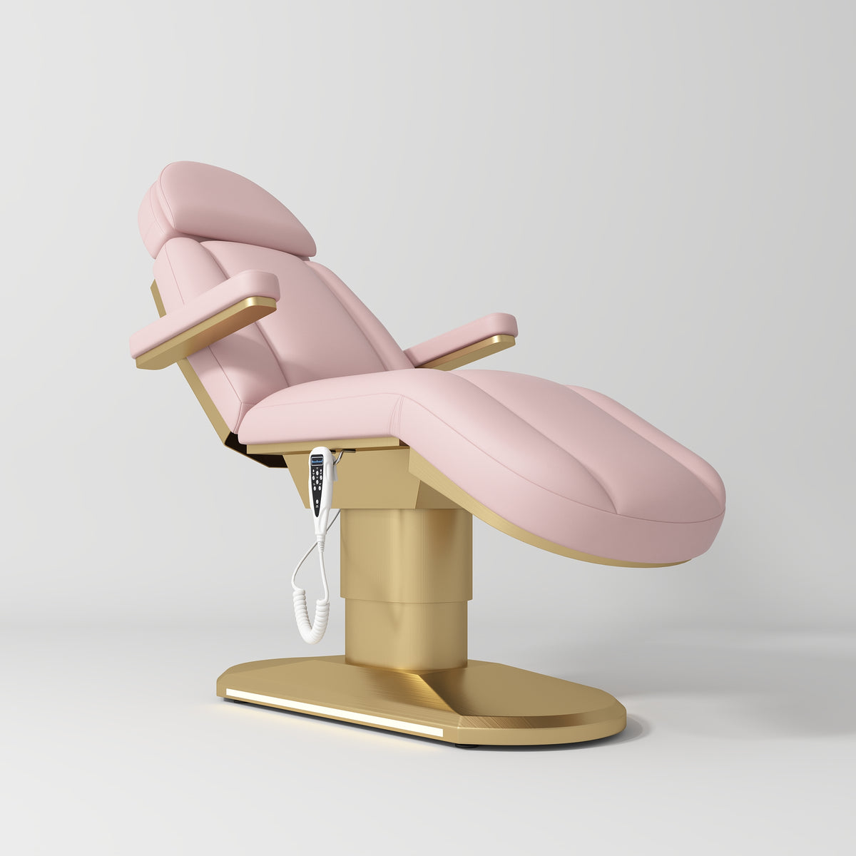 Manufakturo Étoile Bare Blush The Complete Studio Set - Beauty Bed, Chair, Moonlight & Trolley - close-up of a construction detail