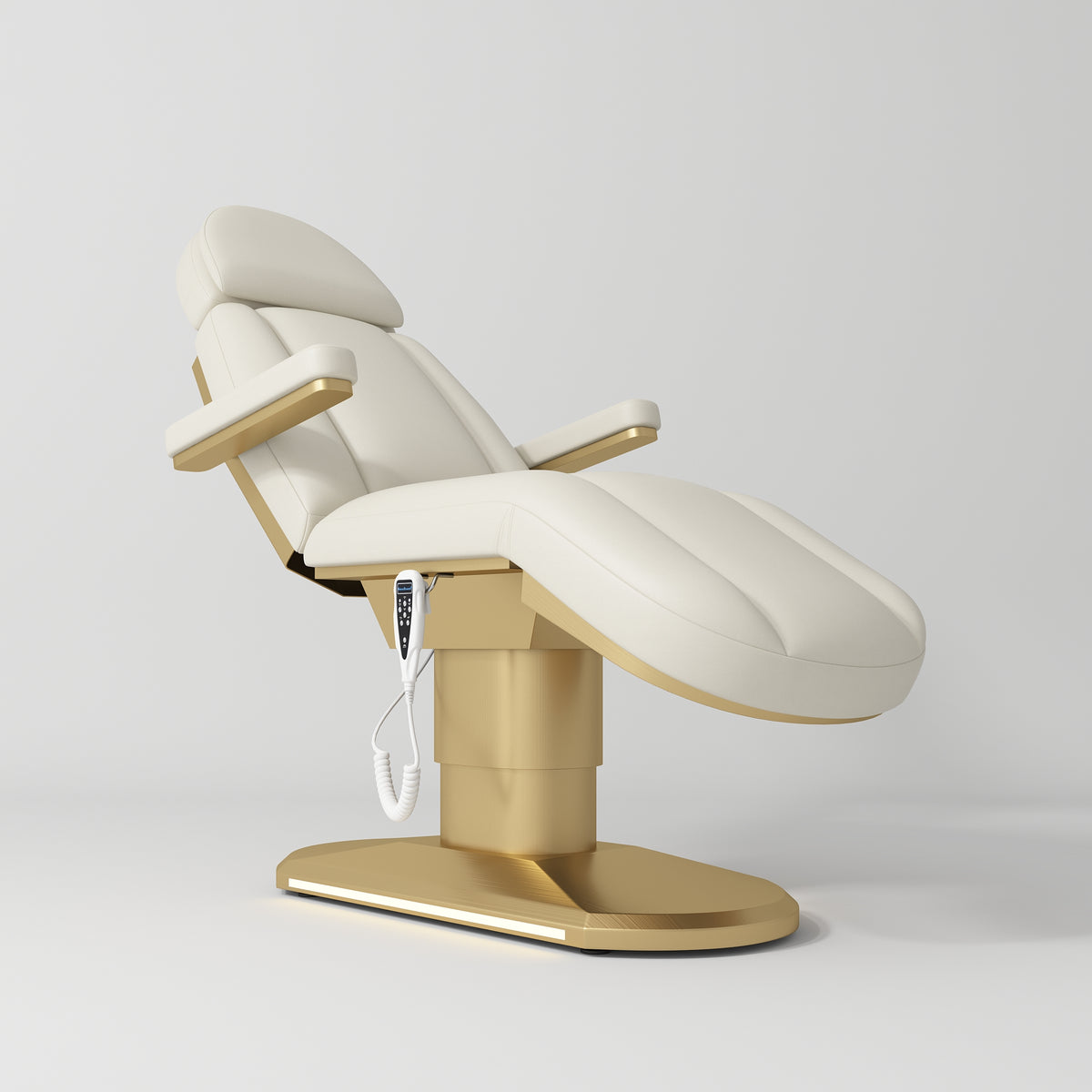 Manufakturo Étoile Creamy The Complete Studio Set - Beauty Bed, Chair, Moonlight & Trolley - close-up of a construction detail