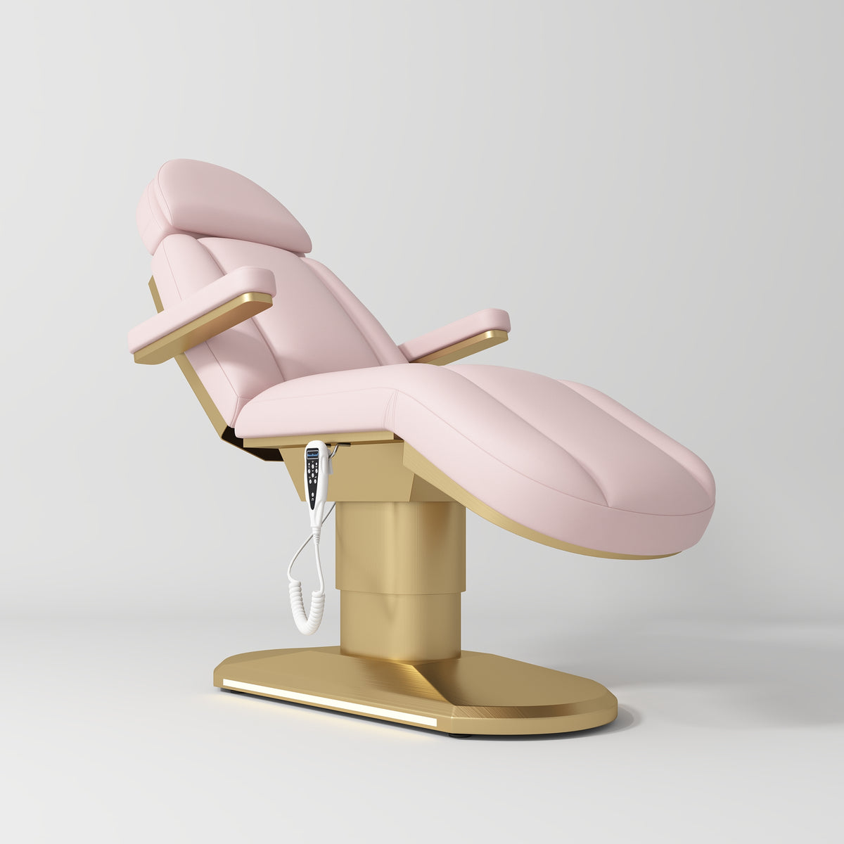 Manufakturo Étoile Light Pink The Complete Studio Set - Beauty Bed, Chair, Moonlight & Trolley - close-up of a construction detail
