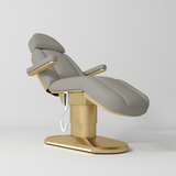 Manufakturo Étoile Pearl Greige The Complete Studio Set - Beauty Bed, Chair, Moonlight & Trolley - close-up of a construction detail