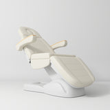 Manufakturo Grace Creamy The Complete Salon Set - Beauty Bed, Chair, Moonlight & Trolley - coordinated furniture pieces arranged on a white background