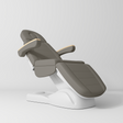 Manufakturo Grace Electric Beauty Bed - 3 Motors Deep Ash - displayed in a professional treatment-room setting