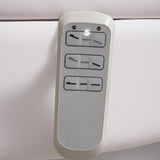 Manufakturo Grace Electric Beauty Bed - 3 Motors Bare Blush - remote control and adjustment buttons