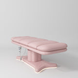 Manufakturo Heated Imperial Signature Electric Beauty Bed Bare Blush - close-up of the upholstery and construction details