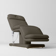 Manufakturo Heated Imperial Signature Electric Beauty Bed Cocoa Mocha - displayed in a professional treatment-room setting