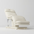 Manufakturo Heated Imperial Signature Electric Beauty Bed Creamy - close-up of the upholstery and construction details