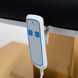 Manufakturo Chérie Premium Electric Massage Bed - Bare Blush - remote control and adjustment buttons