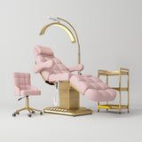 Manufakturo Orielle B Bare Blush - 4-Piece Beauty Studio Set: Luxury Bed, Chair, Moonlight & Trolley - close-up of a construction detail