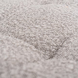 Manufakturo Orielle ver.A Luxury Electric Beauty Bed - Hand & Foot Controls Grey - close-up of the upholstery and construction details