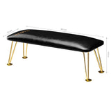 Momo 6M Manicure Hand Rest Gold & Black - isolated on a white background
