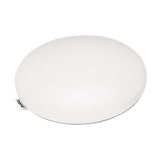 Momo 9-M Manicure Hand Rest White - arranged with the included components on a white background