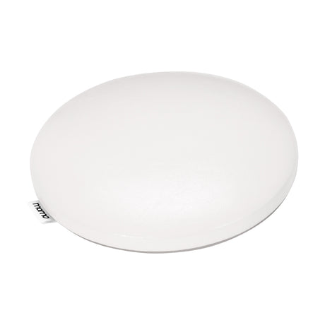 Momo 9-M Manicure Hand Rest White - arranged with the included components on a white background