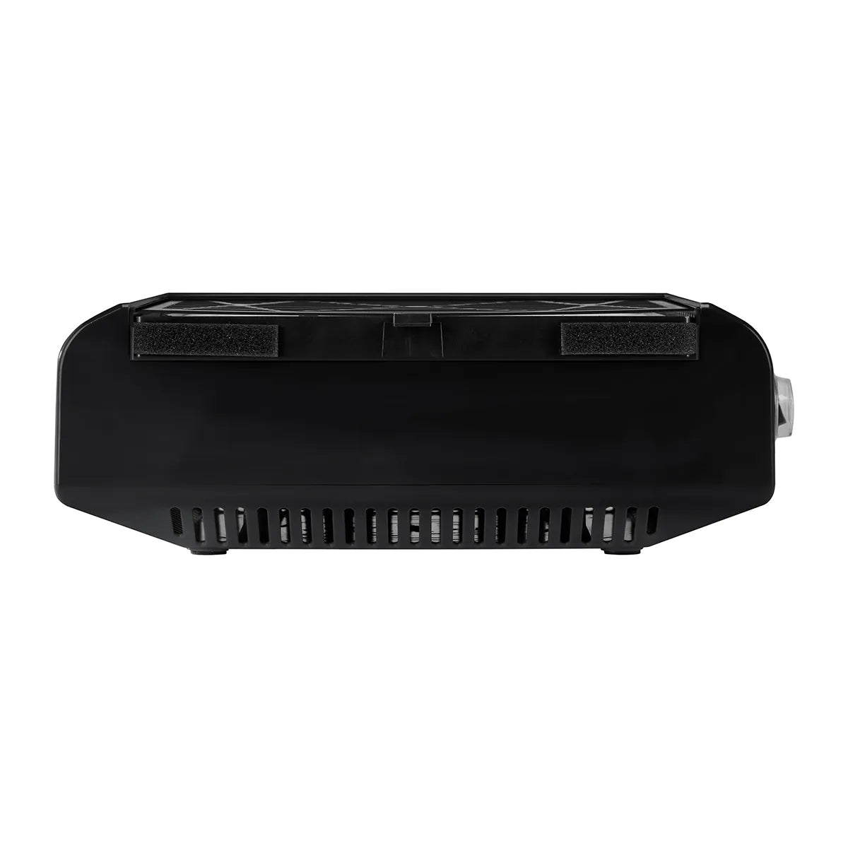 Momo J-23 Cassette Nail Dust Collector Black - device housing and functional components shown on a white background
